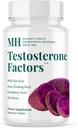 Program Testosteron Faktor MICHAEL Kesehatan Naturopatik - 120 tablet Vegetarian - Nutrients untuk mendukung Produksi Testosteron - Kosher - 60 Servis