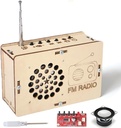 Stom Toys for Ages 6- 813 Science Kits DIY Building Your Own Radio Crafts for Kids Stocking Stuffers Birthing Gifts for 9 11 12 14 14 15 + Year Girls Teens Circuit Electronics Project