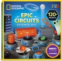 National Geographic Circuit Maker Kit - Electronics Kit for Kids with 120 Electrical Circuit Projects, Electric Circuit SteM Toy, Electronic Projects, Electrical Circuit Kit for Kids, Electrical Kit