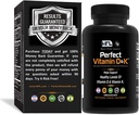 HFL Perfect Vitamin D & K oleh Dr. Sam Robbins 124; Vitamin D3 & K2 (MenaQ7 ® MK-7) 14; 3 Pasokan Bulan 124; 2X Absorbable 124; Vegan, Plant-Based, Micro-Encapsulated.