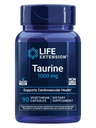 Taurine Hidup, Taurine Amino Pure Acid Suplement, Heart, Liver and Brain Health, Longevity, Muscle and Exercise, 1000 mg Dosis, Non-GMO, Gluten- Free, Vegetarian Capsules 90 Vegetarian