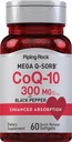 CoQ10 300mg 12.4; 60 Softgeels 124; dengan Black Pepper 124; Coq10 Koenzim Suplemen 12.4; Mega Q-Sorb 124; Enhanced Absorpsi 124; Non-GMO, Gluten Free Of14; By Piping Rock