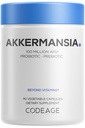 Kodeage Akkermansia Muciniphila Probiotic Suplement - 3-Bulan Supply of Akkermansia & Chicory Inulin - Daily Synbiotic Probiotic Chicory Root - 100 Juta AFU - Gluten- Free - 90 Capsules