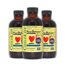 Anak-anak Pendukung Kebal untuk Anak-Anak, Toddlers 1-3, Bayi 6 Bulan + Vitamin Syrup dengan Elderberry, Zinc, Non GMO, Gluten Free - 4 Fl Oz (Paket 3)