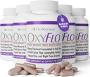 OxyFlo Bladder Control Pills for Women & Men - reduce Overactive Bladder & Leakage - Supports Urinary Tract (UTIs) Prove Klinically Blend, Natural Ingreations 5 Bottles (150 Servings)