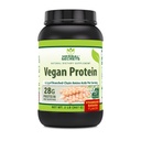 Herbal Secrets Vegan Protein 124; 28 Grams Protein 124; 23 Servings 12.4; 6.2 Grams BCAA Suplemen; Dibuat di USA (2 Lb, Strawberry Banana)