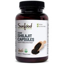 Sunfood Superfood Shilajit Capsules - Pure Shilajit Resin for Women & Men, Extract Himalaya Kuno dengan Fulvic Acid, Mineral, Shilajit Powder Pills - 90 Capsules