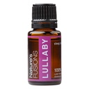 Fusions Alam Tidur Estial Oil Blend 15ml - Calming Dra, Diffuser, Fusions Alam Lulla- 100% Murni Therapeutic Grade - Lavender, Roman Chamomile, Neroli, Rose, Vanilla, Ylang