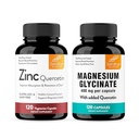 Zinc Quercetin & Magnesium Glycinate Complex dengan Quercetin Capsules 126; Pendukung Imune, Kesehatan Otot & Kualitas Tidur