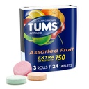 Advil Liqui- Gels minis 200mg Ibuprofen Pain Reliever Capsules and TUMS Fruit Antax Chewable Table Heartburn Relief