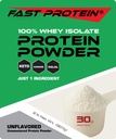 Whiy Isolate Protein Powder Unfedered - 30g Protein Powder - Kosher, Halal, Keto, Clean Label, Fast Protein - 2LB 30 Servings