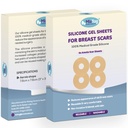 Scar Scar Scar untuk Breast Surgical Scars dari Breast Reduction, Breast Augmentation, Breast Enhancement, Lift atau Post Mastektomi - Dapat dipakai lagi di bawah Post Op Bra