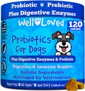 Progres for Dogs, Dog Propoles, Made in USA, Vet Developed for Gut Health, Yeast Saldo, Itchy Skin, Diare & Gas Relief, Chews with Prebiotic & Digeptical Enzymes, Digetical Support