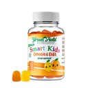 Nuklir Greenfield Anak Smart Halal Omega 3 Gummies dengan DHA - 60 Halal Vitamin untuk Anak-anak, Supports Brain & Imune Health - Vegan, Non-GMO, Gluten, Ganatin- Free dan anbal Gummy Gratis
