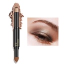 ZUK 2-in- 1 Creamy Eyeshadow Stick, Matte & Shimmer Eye Shadow Shadow Shadow Shadow, Long Lasting Eyeshadow Highlighter Pencil, Glitter Eyeshadow Crayon for Women, Cruelty- Free and Vegan