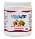 KALA HEALTH MSMPure Fruit Flavored Coass MSM Powder - Organic Sulfur untuk Gabungan Fleksibility, Skin Penampilan, dan Rambut & Nail Dukungan - 1 lb, USA Dibuat, Disstiled Kristal