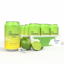 Resor Mood Magnesium & Adaptogen Drink, Relaxation Beverage, 12 ons (Lime Citrus, 12 pack)