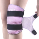 Paket Es NEWGO untuk Operasi Penggantian Knee, Kembangkan Ulang Kemasan Dingin Gel Lipat Sekitar Entire Knee Kembungkus Es Kemasan untuk Injuries, Meniscus Tear, ACL, Membengkak