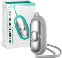 Sleep Aid Device - Sleep Instruments 124; Two Modes Compact Handheld Relaxation Tool for Better Sleep, Anxiety Relief, and Improve Focus, Great for Home or Travel (Silver)