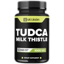 WELBUDA 1000mg Tudca Tambahan dengan Ekstraksi Ubin Milk - 60 Vegan Capsules - Dukungan untuk Sistem Imune, Kesehatan Diconvention, Purication Tubuh & Kesehatan Otak
