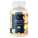 SOHM Amla dan Ashwagandha Gummies, Individually Wrapped, Support Healthy Ammune Health, Reduce Infeksi -Ashwagandha Gummies for Women and Men Vegetarian (Panas, Mangga)