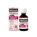 Robitussin Elderberry Cough + Chest Contraffic DM 's Cough Medicine, Chest Contraffic Relief and Cough Syrup - 4 Fl Oz