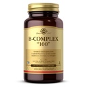 Solgar B-Complex "100", 100 Vegetable Capsules - Dukungan Sistem Gugup - Mendukung Metabolisme Energi - Non-GMO, Vegan, Gluten Bebas, Dairy Free, Kosher - 100 pelayan