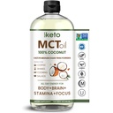 Keppi MCT Minyak - Dari 100% Coconuts - Flavorless C8 dan C10, Non- GMO, Disahkan Gluten- Bebas, Palm Oil Bebas, Vegan, Kosher, Halal, 32 oz Coconut Oil