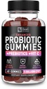 Promies Probiotic Gummies for Dewasa and Kids (60 Count 124; 5 Milyar CFU) w / Organic Berry Antioksidants & Vitamin C for Immune Dupport dan Hamble Gummy- Pregories and Progories for women Gummies
