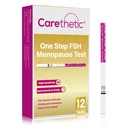 [12 Pack] Test FSH Menopause Strips - Rapid at-Home Menopause Stage Kit, High- Sensitivity FSH Detection
