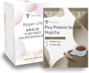 TRYALL Plant Based Pea Protein Powder Isolate (20g of Protein) Travel Sachets (Hojicha, 10 Paket)