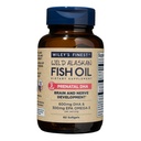 Wiley 's Finest Wild Alaska Fish Oil Prenatal DHA - 900mg EPA dan DHA Omegaga- 3s for Pregnant Women and Nursing Mothers - 60 Softgels (30 Prenatal Vitamin Seramin)