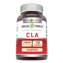 Amazing Formulas CLA Amino Acid Suplement (Suftgels 124; Tidak-GMO 124- Gluten- Free 124; Made in USA (1 Pack, 240 Count)
