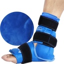 Atsuwell Ankle Ice Pack Lipat, Bisa dipakai ulang Ice Pack untuk Ankle, Large Gel Cold Pack untuk Kompresi Dingin, Fleksible Heel Gel Pack untuk Wanita Pria, Relaxation