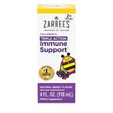 Zarbee 's Elderberry Syrup for Kids, Daily Ammune Support with Vitamin C & Zinc, Chidrens Liquid Suplemen, Natural Berry Flavor, 4 fli oz