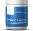 Kontrol Tremor Simplesa, Tambahan L-Arginine Alpha--Ketglutalat, Termasuk GABA, Ubiquinol, dan Niacin, 360g AAKG Powder Suplemen, Pendukung Tremor Kontrol, dan Muscle Health