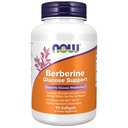 Sekarang Suplemen Makanan, Dukungan Berberine Glude, Digabungkan dengan MCT Oil untuk Absorpsi Optimal Berberine, 90 Softgels