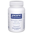 Encapsulasi Murni Bromelain 2400 500 mg - untuk Dukungan Digetical & Musculoskeletal Kesehatan - Pendukung Joints & Muscle Recovery * - Protolytic Enzymes - Vegan - 60 Capsules