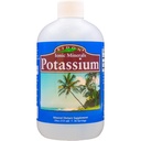 Eidon Liquid Potasium Suplemen - Potasium Chloride Drops, Escalyte Electrolite for Cell Fungsi, Biovailable Ionic Minerals, Natural, No- Preservatives atau Addlicity - 18 oz