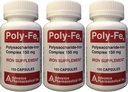 Polysaccharde Iron Complex 150 mg Capsules Iron Suplement 100 Capsules per Sepak Botol 3 Total 300 Kapsul