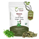 Cara Organik Neem Leaf Cut dan diayak 124; Herbal Tea 124; Premium Neem Leaf 124; USDA Disertifikasi 124; Non GMO & Gluten Free 124; Origin - India (8 oz - 1 / 2 lbs)