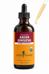 Herb Pharm Asia (Panax) Ginseng Cair Ekstrak untuk Energi dan Stamina Dukungan - 4 Ounce