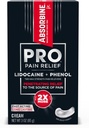 ALABINE JR, Absorbine Jr PRO Max Strength Lidocaine Cream, Maximum Suit Relief with Phenol for Fast Acting of Nerve Pain, Muscle Aches, and Joint Discomfort, Non-Grease Formula, 3oz. Tabung, 1
