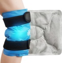 Ice Pack for Knee Pain Relief, Reconfiable Gel Ice Wrap for Leg Injuries, Swelling, Knee Replacement Becsion, Cold Compress Therapy for Arthritis, Meniscus Tear, Sports Injuries