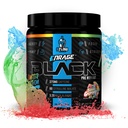 EFlow Nutrection Enrage Black High Stimulant Pre Workout Suplement - Pretraining Powder to Boost Energy, Pumps and Power - 4 Flavors (30 Service) (Sour Gummy)