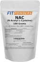 NAC Powder N- Acetyl L- Cysteine Powder Scoop disertakan (100 Gram)