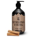 Pemogokan Viking Sandalwood Wash / Shampoo untuk Pria - 17 Oz, Paraben & Sulfate Free, Jojobal Oil untuk semua Jenis Jenggot - Promotes Pertumbuhan Sehat & Moisturizes
