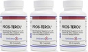 ProsterOL (3 Botol kit), Prostate Relief dengan 900 mg Tanaman Sterns dengan Benih Pumpkin, Stinging Nettle Root, Ginger Root, Licorice Root Ekstrak 90 Caplets