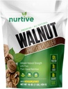 Walnut Protein Powder - Rich in Omega-3 & Plant -based Protein - Antioksidant Boost - saya berurusan dengan Smoothies & Baking - Gluten Free, Vegan, Non GMO - 20 Servings (16 oz / 454 g)