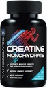 Creatine Monohydrate Capsules 3000mg - Micronized Creatine Nutrition Suplemen - Lean Muscle Growth, Performance Kerja, Dukungan Energi & Endurance - 750mg per Tinggi Absorpsi Capsule - 60 Count
